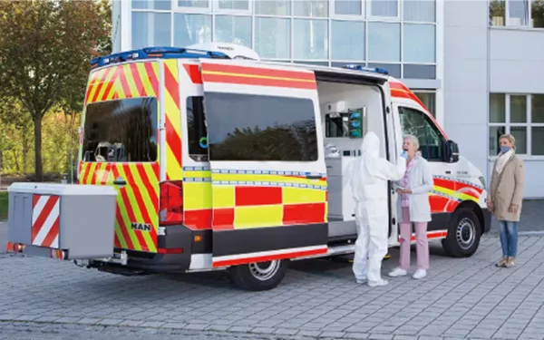 PCR medical vehicle