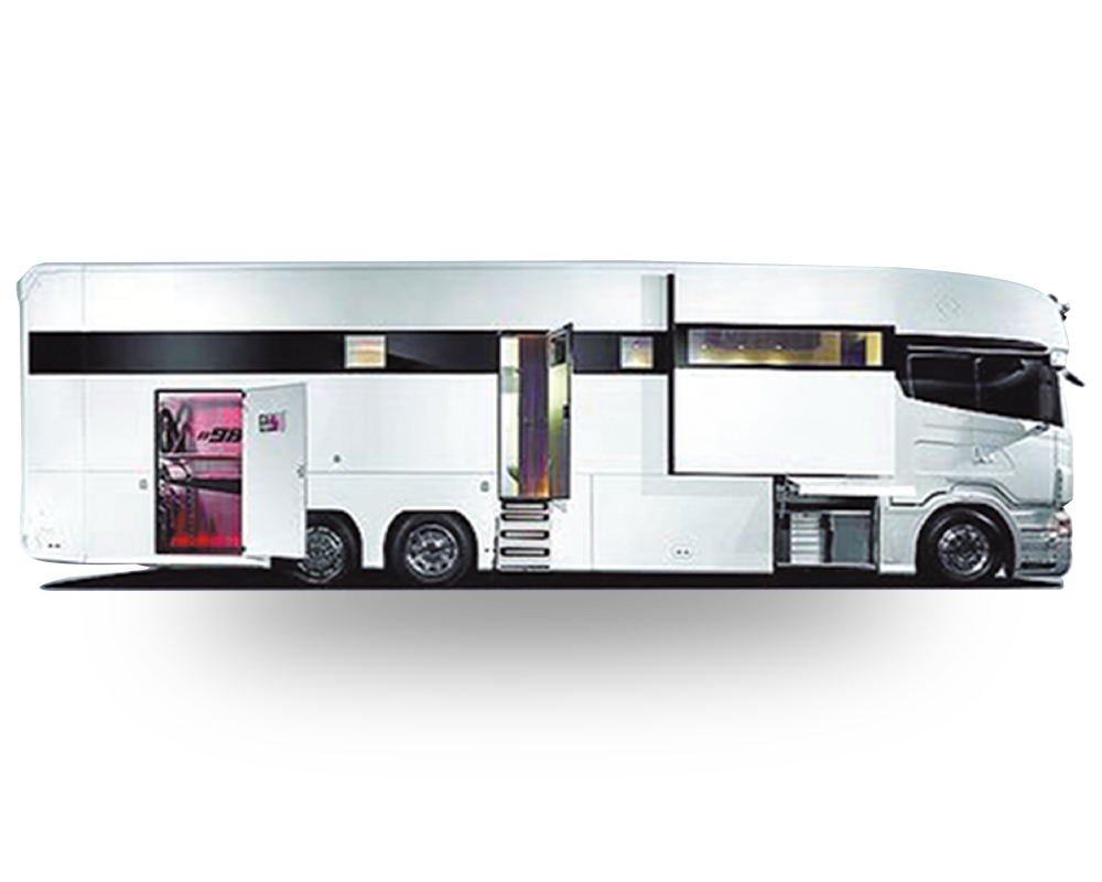 Expand the communication command vehicle of the cabin