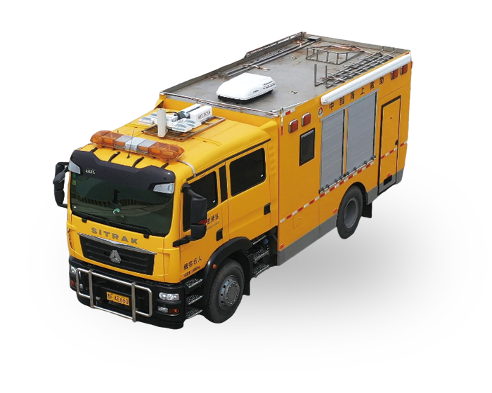 Salvage and rescue vehicles for the entire water area